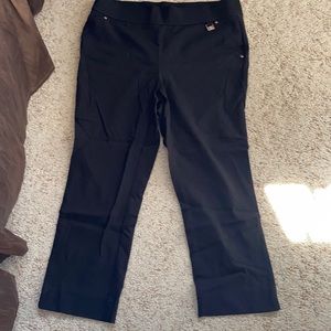 Cropped Black Dress Pants